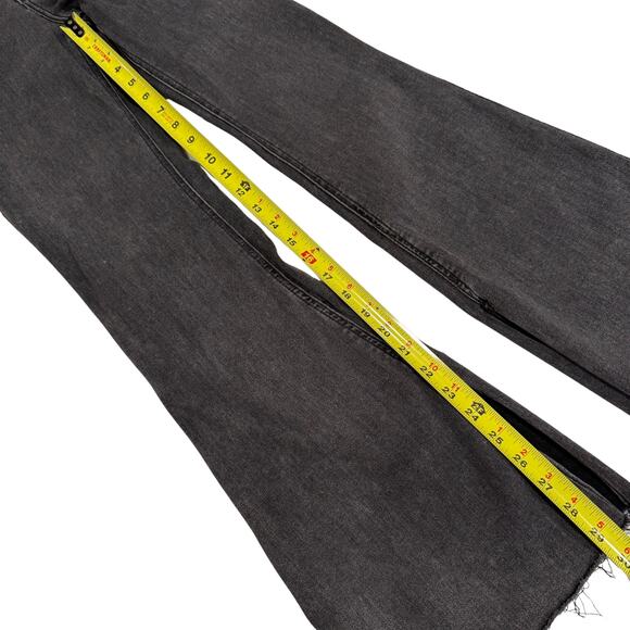 Hollister Black High-Rise Flare Jeans w/ Soft Stretch | Women's 26" - Picture 6 of 8
